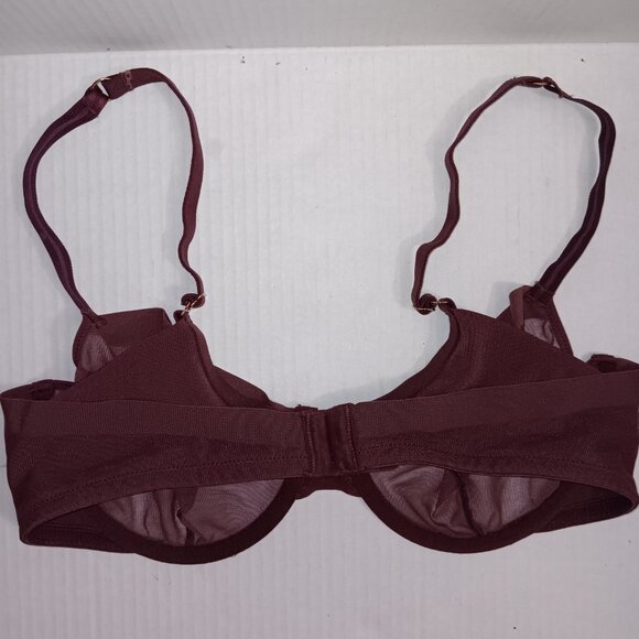 AUDEN DEMI COVERAGE UNLINED BRA - Picture 5 of 7